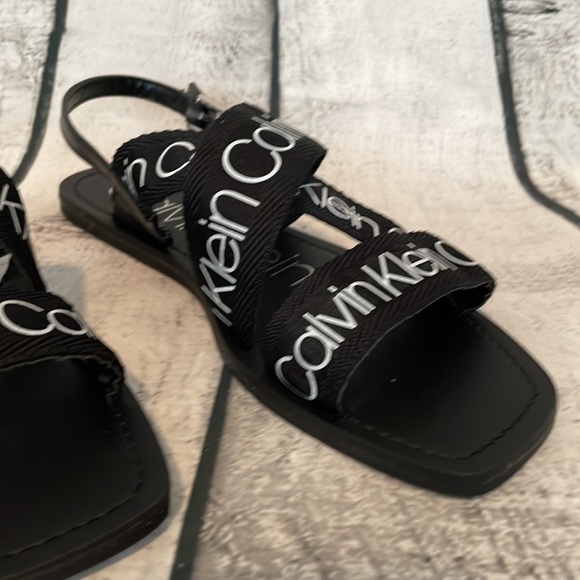 New Calvin Klein logo sandals - Picture 4 of 5